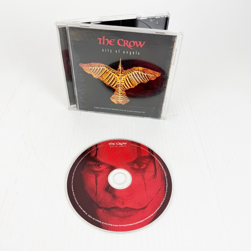 Vintage 1996 The Crow City of Angels Audio Music CD Deftones Korn Hole